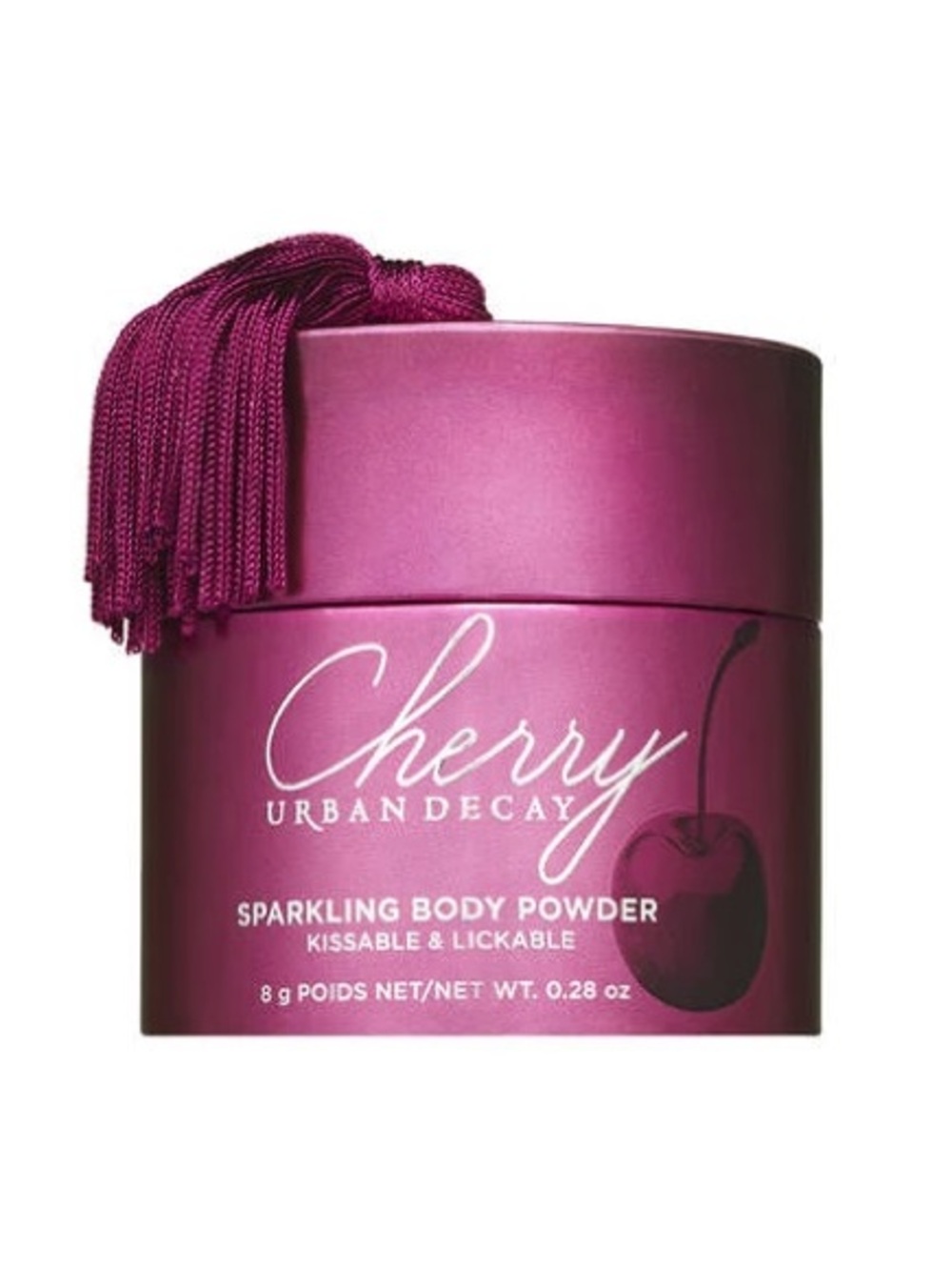 Urban Decay Cherry Scented Sparkling Body Powder 8g 0.28 oz (BNIB)